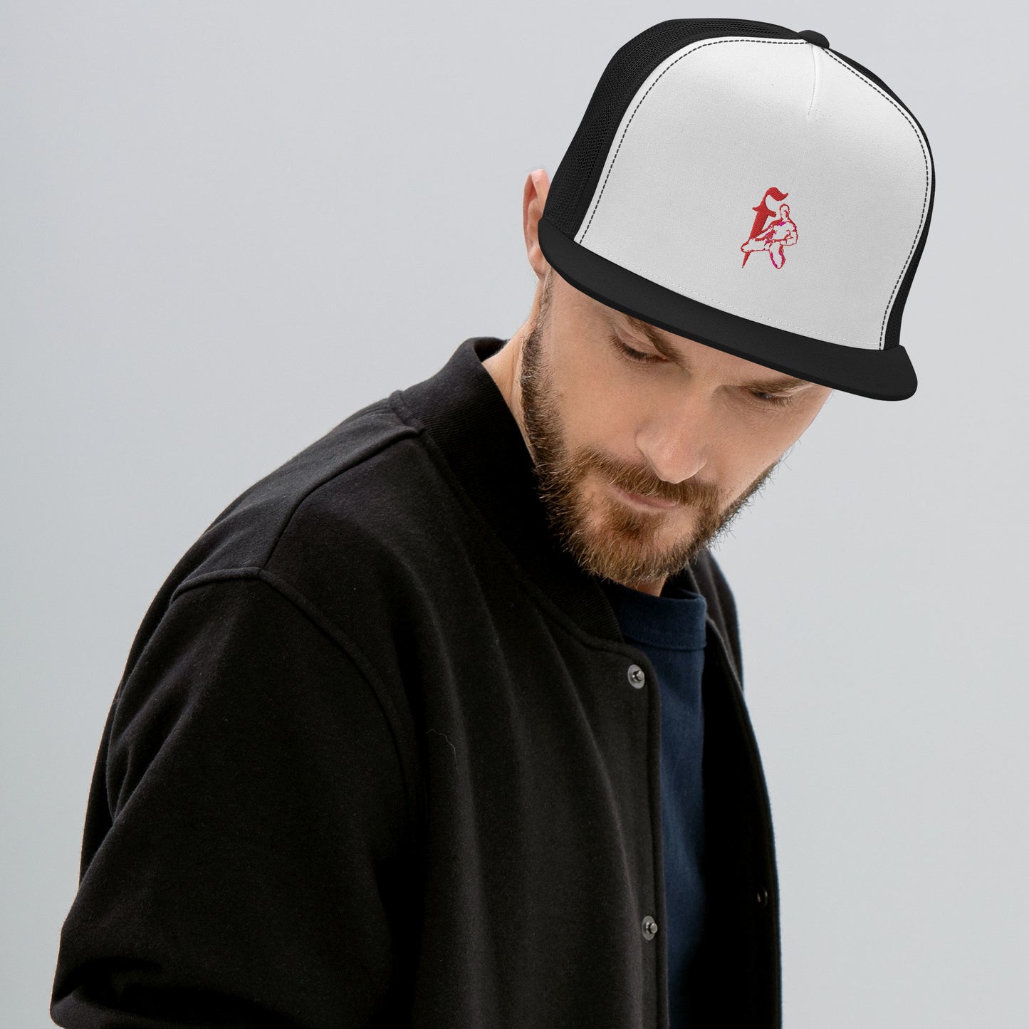 Red F Trucker Cap